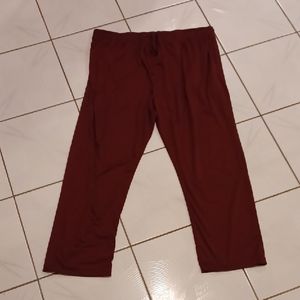 4/$60 Burgundy Lounge Or Pajama Pants - Size 2XL